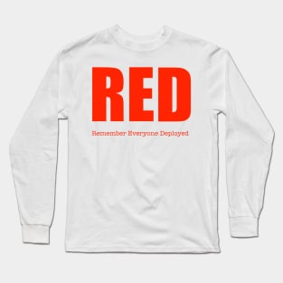 R.E.D. Long Sleeve T-Shirt